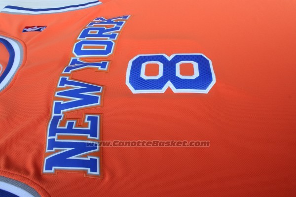 Maglia New York Knicks JR Smith #8 Arancione